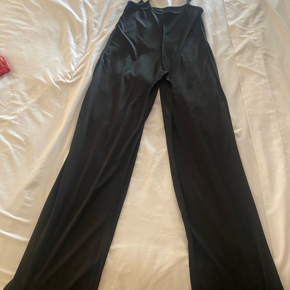 Black pants romper..